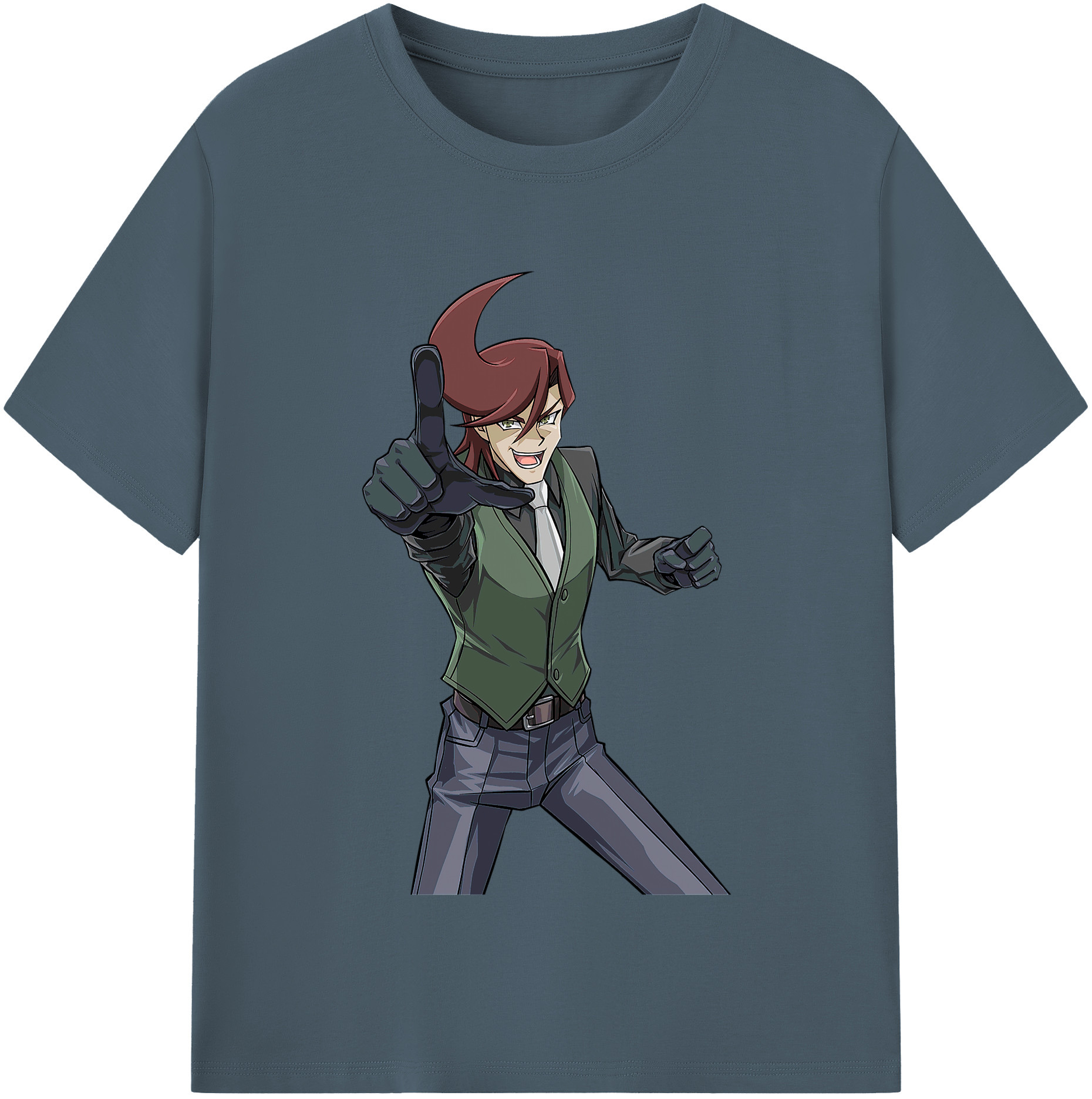 （画像用） 遊☆戯☆王 Yu-Gi-Oh! 綿100％半袖Tシャツ（フロントプリント）